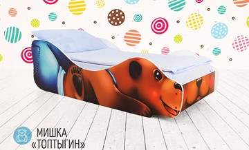Детская кровать-зверенок Мишка-Топотыгин в Тольятти