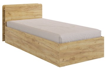 1-спальная детская кровать Юниор 90х200 (дуб крафт золотой) в Самаре