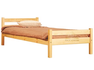 Односпальная детская кровать Фортуна 9, 900х1900, массив Белая или Лак в Самаре