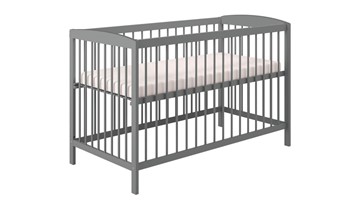 Детская кроватка POLINI Kids Simple 101 Серый в Самаре