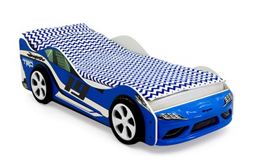 Детская кровать-машина Супра синяя в Самаре