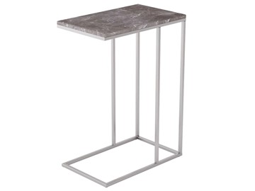 Придиванный столик Агами (серый мрамор) в Самаре