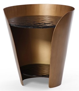 Стеклянный столик ET6123 (D48,6) закаленное стекло/бронзовый в Сызрани