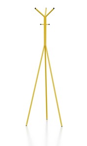 Напольная вешалка Крауз-11, цвет желтый в Тольятти