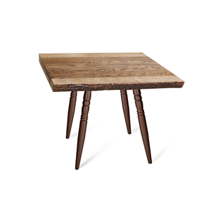 Кухонный стол SHT-TU15 (4 шт.)/ТT10 (медный металлик/натуральное дерево) в Самаре