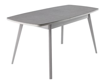 Керамический обеденный стол Артктур, Керамика, grigio серый, 51 диагональные массив серый в Самаре