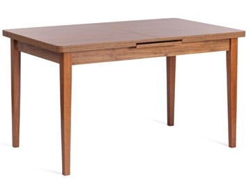 Кухонный стол раздвижной AISHA (mod. 1151) ЛДСП+меламин/дерево граб, 130+35х80х75, walnut (орех) в Самаре