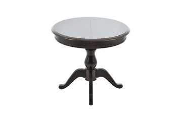 Овальный кухонный стол Фабрицио-1 Круг 1000, (Тон 8 - Венге натуральный) Морилка/Эмаль в Самаре