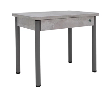 Маленький кухонный стол Прайм-3Р, Цемент светлый в Сызрани