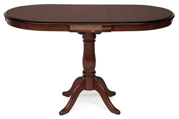 Овальный стол на кухню Solerno (ME-T4EX) 70х100+29х75, MAF Brown арт.10481 в Самаре