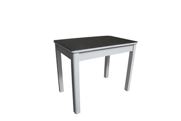 Кухонный стол раскладной Айсберг-1СТ белое-черное в Сызрани