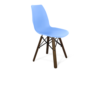 Кухонный стул SHT-ST29/S70 (голубой pan 278/темный орех/черный) в Самаре