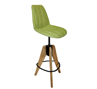 Барный стул SHT-ST29-C1/S92 (оливковый/брашированный коричневый/черный муар) в Сызрани