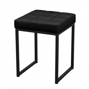 Кухонный стул Лофт Комфорт СРП-904 эмаль черная Экотекс черный в Тольятти