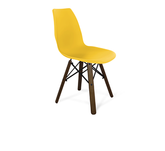 Обеденный стул SHT-ST29/S70 (желтый ral 1021/темный орех/черный) в Самаре