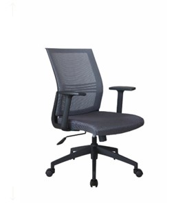 Кресло компьютерное Riva Chair 668, Цвет серый в Самаре