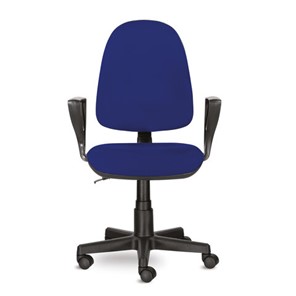 Офисное кресло Brabix Prestige Ergo MG-311 (регулируемая эргономичная спинка, ткань, синее) 532423 в Тольятти