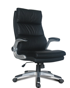 Кресло офисное Brabix BRABIX "Fregat EX-510", рециклированная кожа, черное, 530863 в Самаре