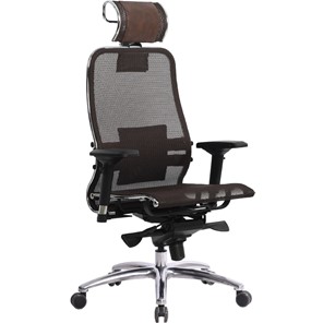 Офисное кресло Метта Samurai S-3.04, темно-коричневый в Самаре
