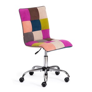 Кресло компьютерное ZERO (спектр) ткань, флок, цветной арт.15370 в Тольятти