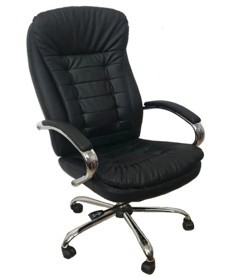 Кресло для руководителей ДамОфис арт. J-9031-1 (butterfly), черный в Самаре