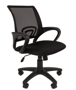 Офисное кресло CHAIRMAN 696 black Сетчатый акрил DW62 черный в Самаре