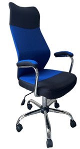 Кресло для компьютера C168 синий в Сызрани