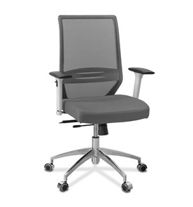 Офисное кресло Aero lux, сетка/ткань TW / серая/серая TW в Самаре