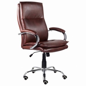 Кресло офисное BRABIX PREMIUM "Cuba EX-542", экокожа, коричневое, 532550 в Тольятти