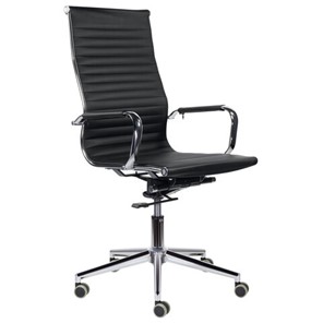 Кресло офисное BRABIX PREMIUM "Intense EX-531", экокожа, хром, черное, 532540 в Сызрани
