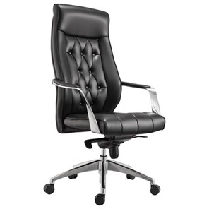 Кресло офисное BRABIX PREMIUM "Sonata EX-754", мультиблок, алюминий, экокожа, черное, 532491 в Сызрани