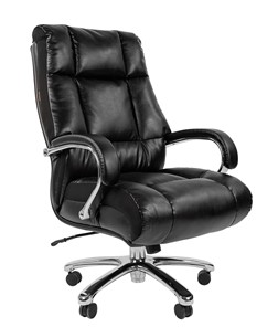 Офисное кресло CHAIRMAN 405 экокожа черная в Самаре