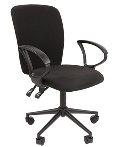 Офисное кресло CHAIRMAN 9801 BLACK, черное в Тольятти