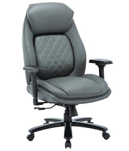Офисное кресло CHAIRMAN CH403, серый, эко кожа в Самаре
