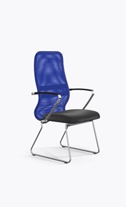 Кресло офисное Метта Ergolife Sit 8 B2-9K - X1+Extra (Синий-Черный) в Тольятти