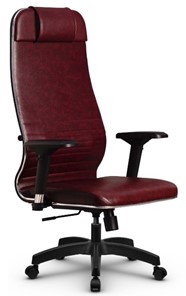 Кресло офисное Metta L 1m 38K2/4D топган, нижняя часть 17831 бордовый в Самаре