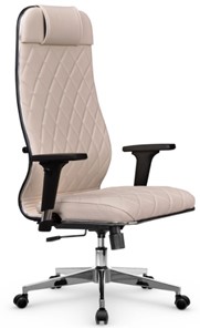 Кресло офисное Мetta L 1m 40M/2D Infinity Easy Clean (MPES) топган, нижняя часть 17834 светло-бежевый в Тольятти