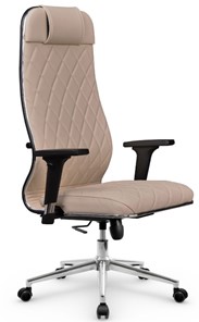 Кресло офисное Мetta L 1m 40M/2D Infinity Easy Clean (MPES) топган OMS, нижняя часть 17853 темно-бежевый в Тольятти