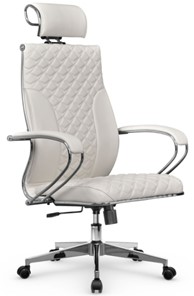 Кресло офисное Metta L 2c 44C/K116 Infinity Easy Clean топган, нижняя часть 17834 белый в Тольятти