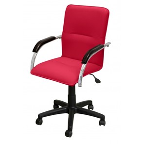Офисное кресло Самба-лифт СРП-034 Люкс красный/венге в Самаре