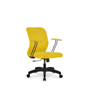 Офисное кресло SU-Mr-4/подл.079/осн.001 желтый в Самаре