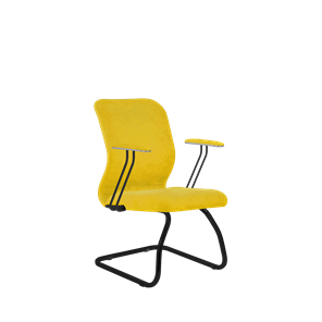Кресло компьютерное SU-Mr-4/подл.079/осн.008 желтый в Тольятти