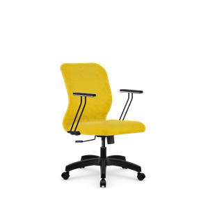 Офисное кресло SU-Mr-4/подл.110/осн.001 желтый в Сызрани