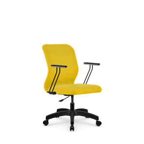 Кресло SU-Mr-4/подл.110/осн.005 желтый в Самаре