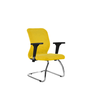 Кресло SU-Mr-4/подл.200/осн.007 желтый в Самаре