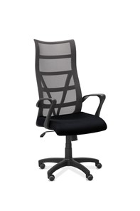 Офисное кресло Топ, сетка/ткань TW / черная/ серая в Самаре