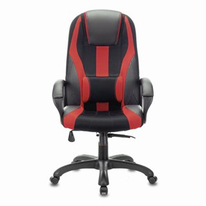 Компьютерное кресло Brabix Premium Rapid GM-102 (экокожа/ткань, черное/красное) 532107 в Самаре