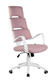 Кресло компьютерное Riva Chair SAKURA (Розовый/белый) в Самаре