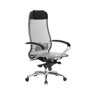Кресло офисное Метта Samurai S-1.04, серый в Сызрани