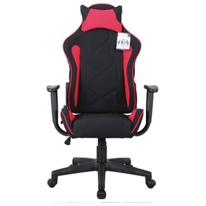 Кресло офисное Brabix GT Racer GM-100 (подушка, ткань, черное/красное) 531820 в Самаре